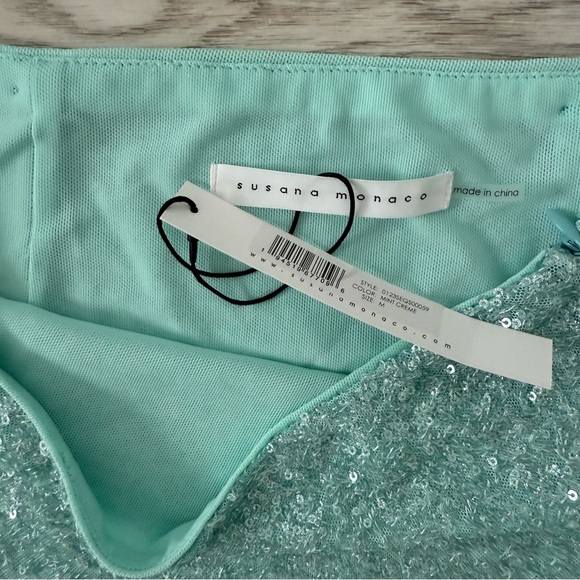 susana monaco sequins top and skirt NWT - Picture 4 of 16